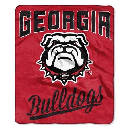 NORTHWEST Georgia Bulldogs Blanket 50x60 Raschel Alumni Design 9060404928